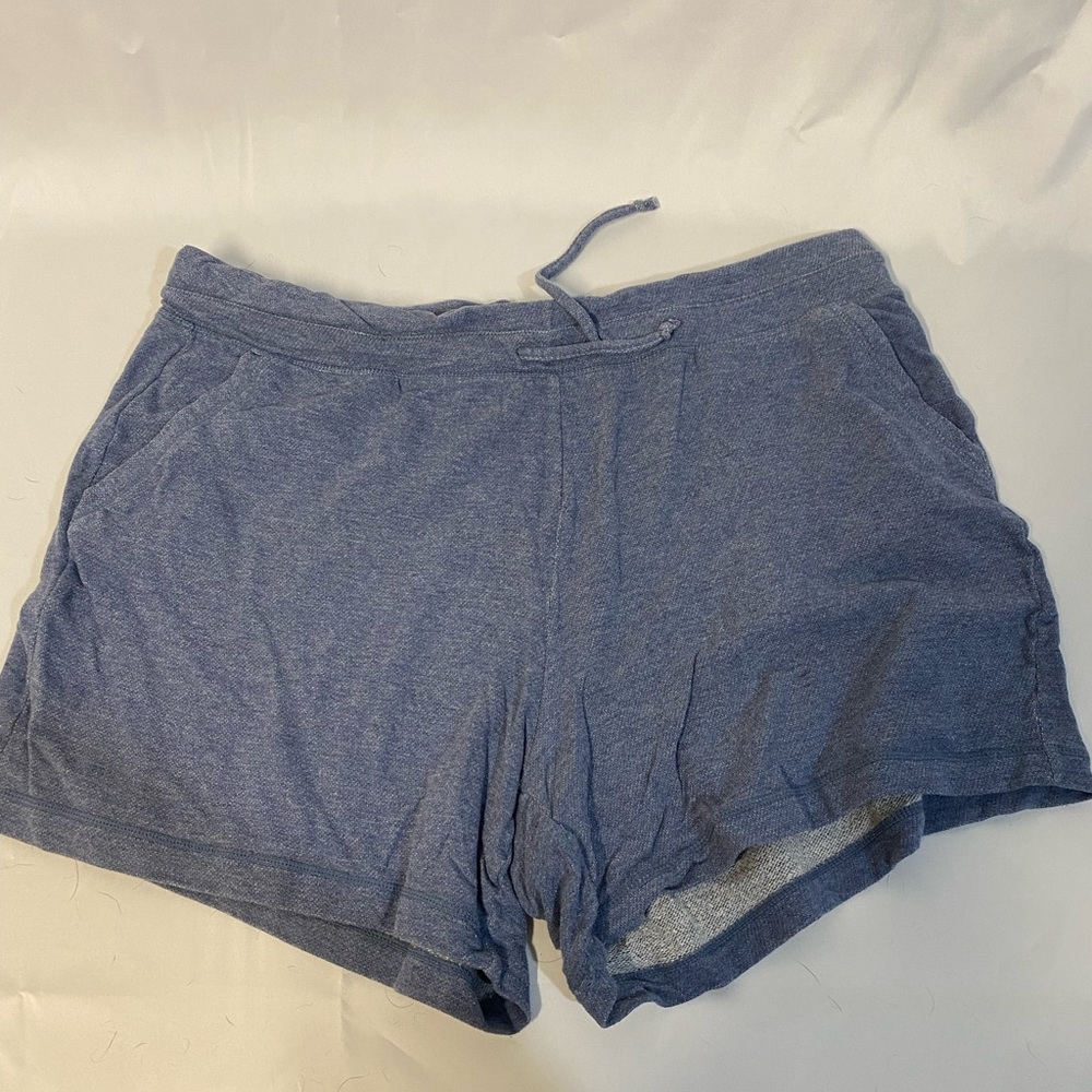 Blue 32 degrees cotton shorts with adjustable waist
